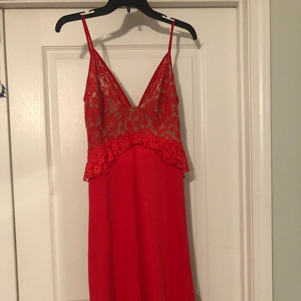 NWT Red French Connection Midi Sheath Dress